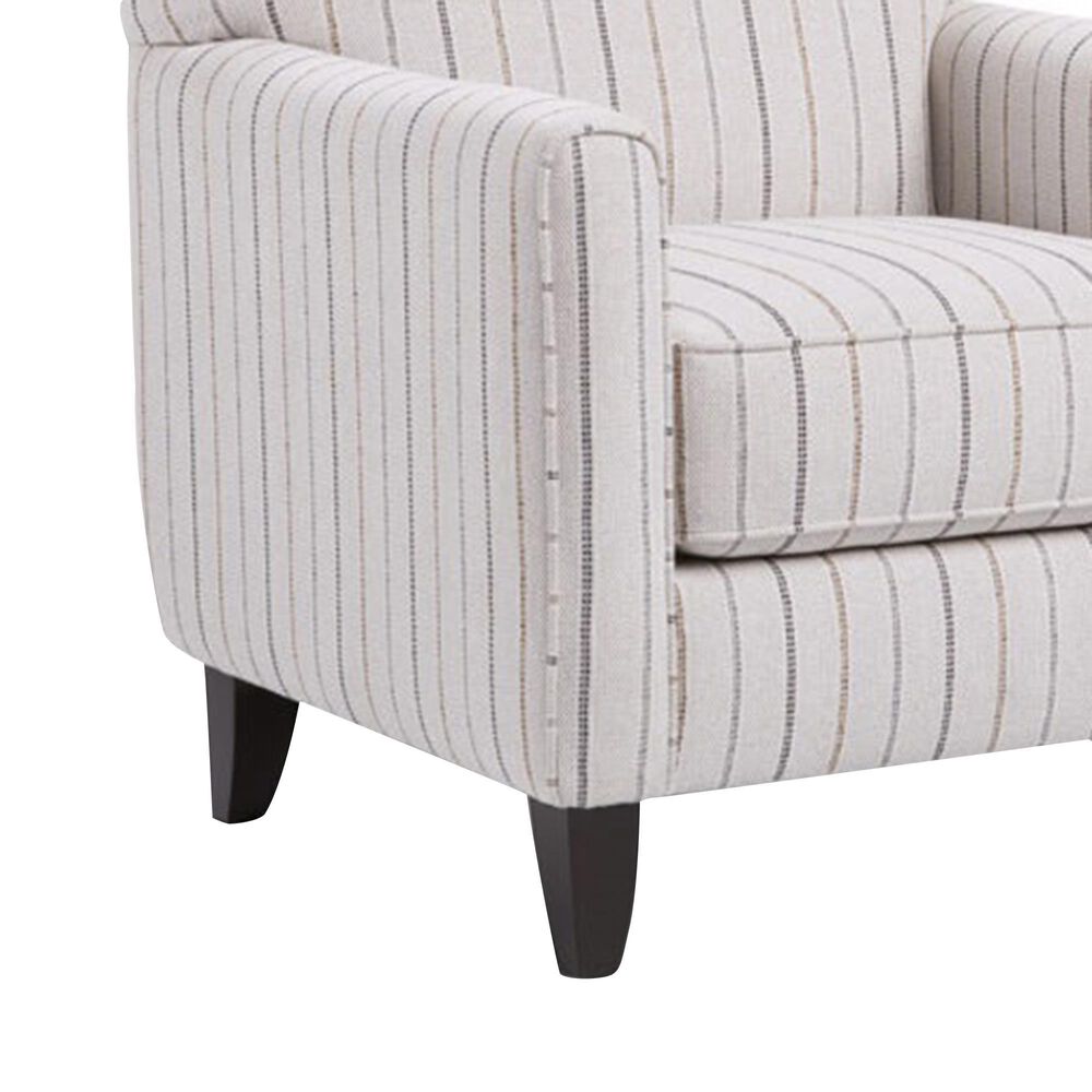 Xenia Vandy Heather Accent Chair in Faya and Espresso, , large