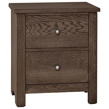 Viceray Collections Fundamentals 2-Drawer Nightstand in Grey, , large