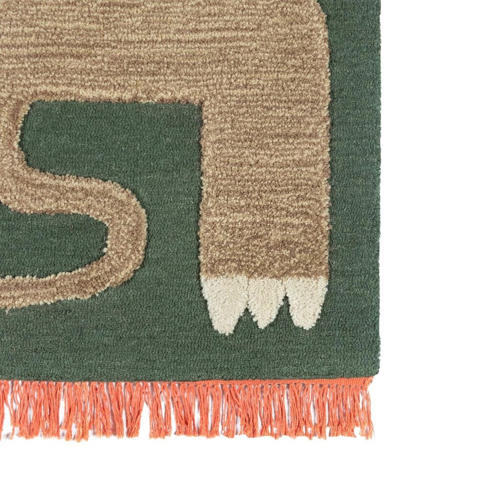 Novogratz Atticus ATC-1 5&#39; x 7&#39; Green Area Rug, , large