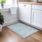 Dalyn Rug Company Burano BU1 1"8" x 2"6" Seafoam Indoor/Outdoor Area Rug, , large