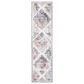 Safavieh Micro-Loop Oriental 2"3" x 9" Grey and Ivory Runner, , large