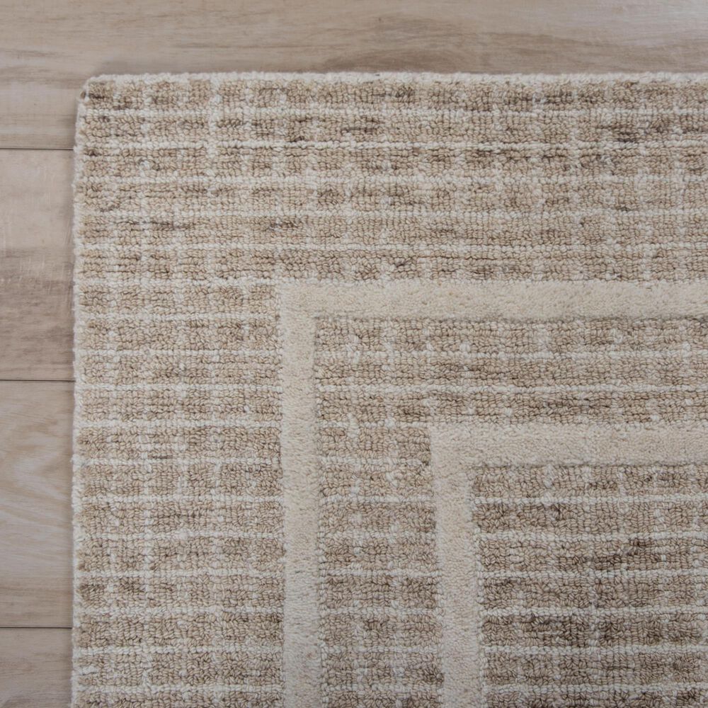 RIZZY Willow Beige, Ivory and Brown 2'6" x 8' Runner, , large