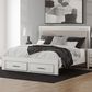 Ashley Zuraleus King Storage Bed in Matte White, , large