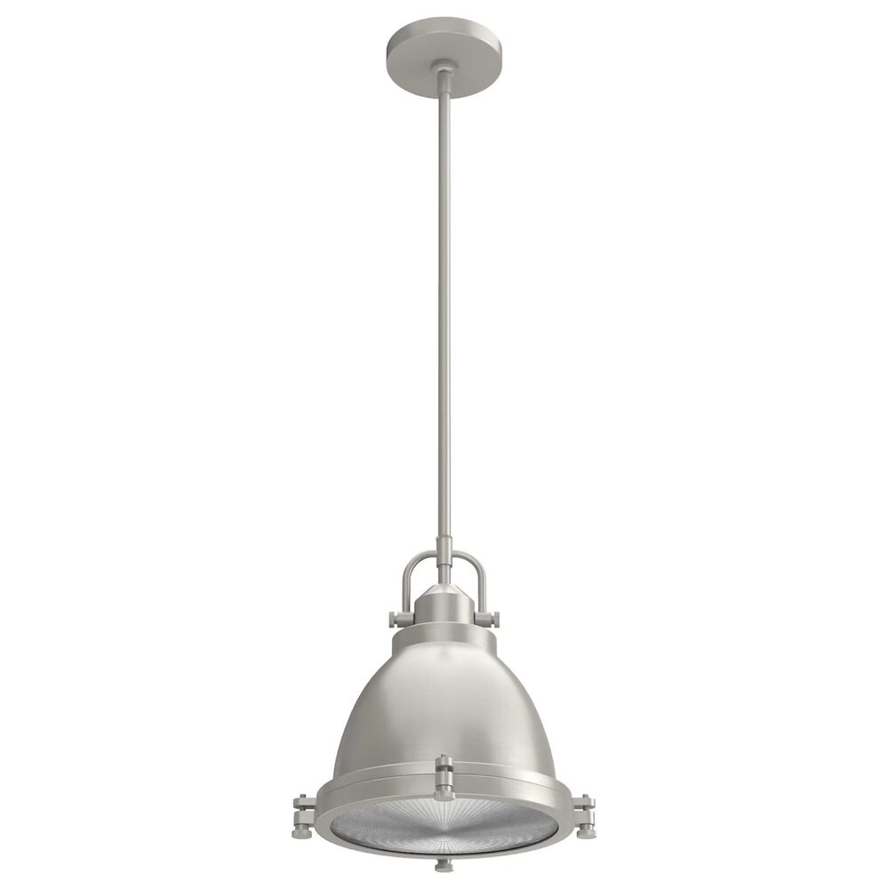 Hunter Bridgemoor 1-Light Pendant in Brushed Nickel, , large