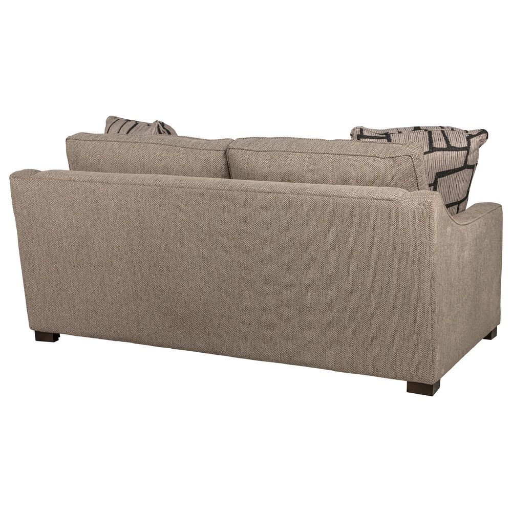 Fulton Home Marley 72" Stationary Apartment Sofa in Primo Latte, , large