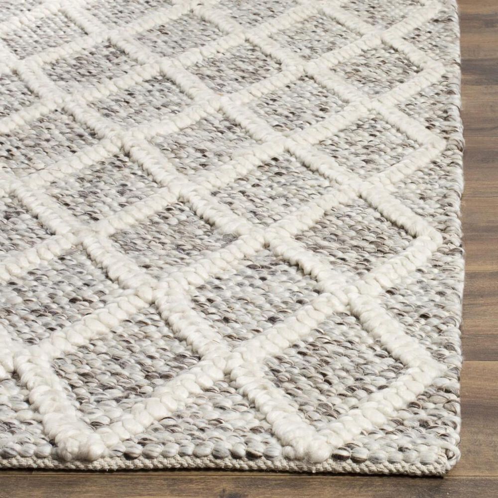 Safavieh Natura NAT711A 2&#39;3&quot; x 8&#39; Ivory and Stone Runner, , large