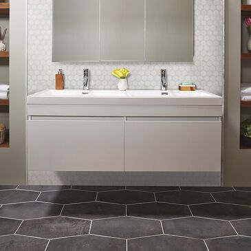 MS International Bianco Dolomite Soft White 12" x 11.75" Polished Natural Stone Tile, , large