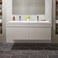 MS International Bianco Dolomite Soft White 12" x 11.75" Polished Natural Stone Tile, , large