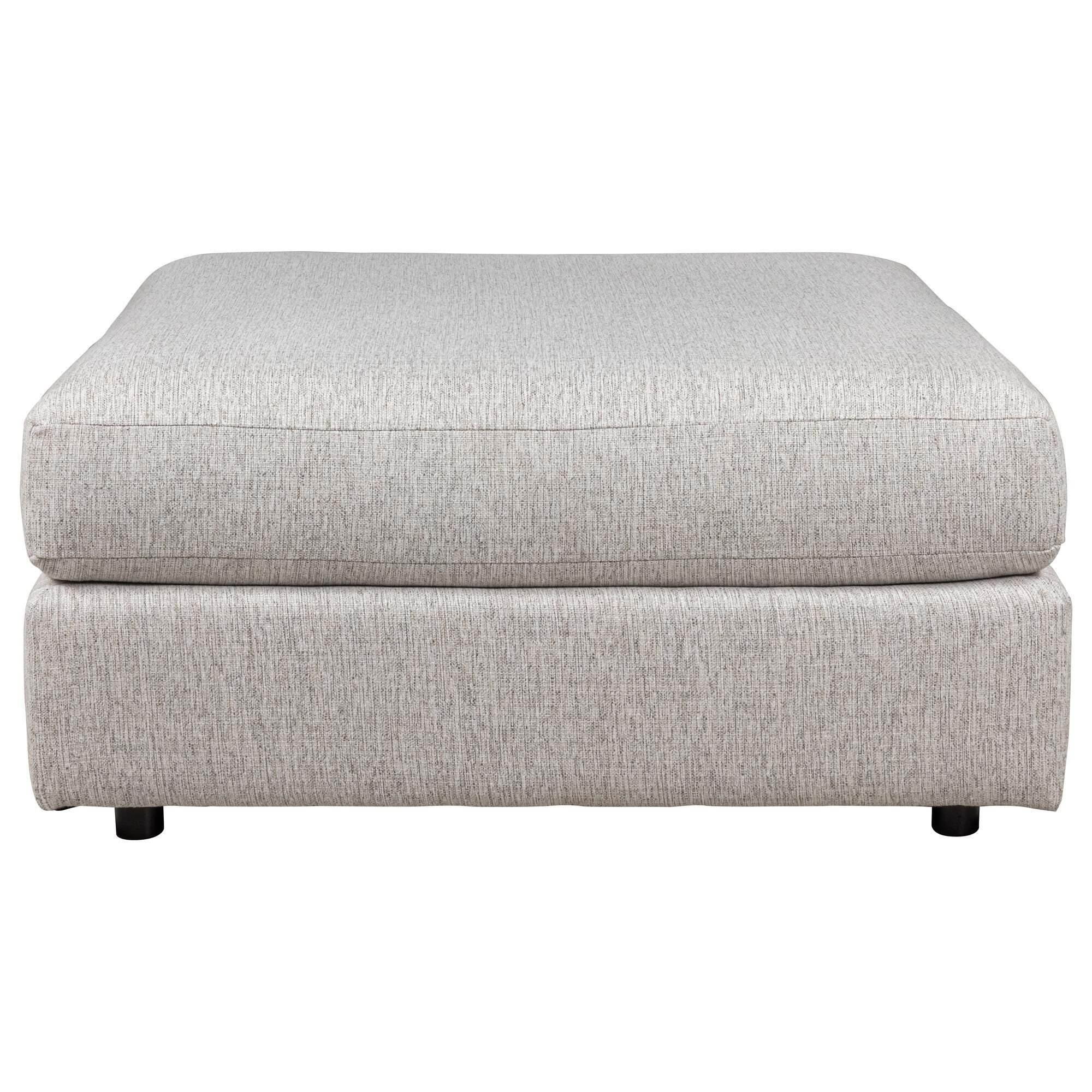 Xenia Ottoman in Durango Pewter | NFM