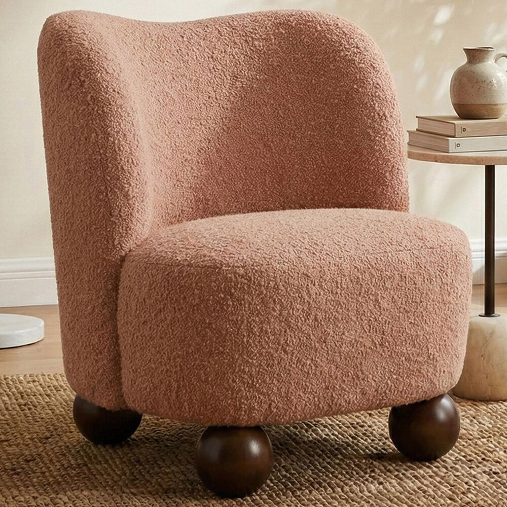 Furniture of America Velra Accent Chair in Pink, , large