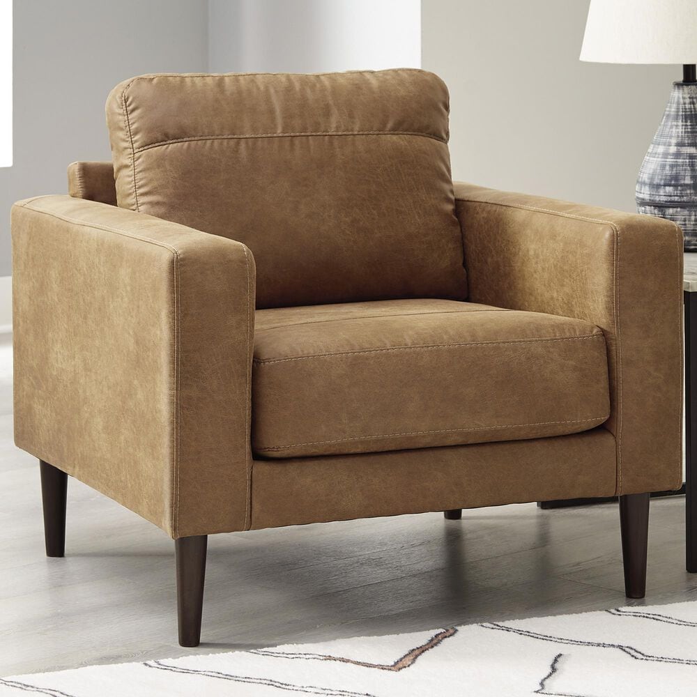 Signature Design by Ashley Telora Accent Chair in Caramel NFM