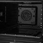 Forno Asti 30" Double Electric Wall Oven with Upper French Door in Black, , large