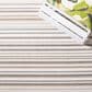 Safavieh Cabana CBN323B 5"3" x 7"7" Ivory and Grey Indoor/Outdoor Area Performance Rug, , large