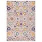 Nourison Passion PSN01 5"3" x 7"3" Silver Area Rug, , large