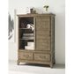 Kincaid Plank Road Door Chest in Stone, , large