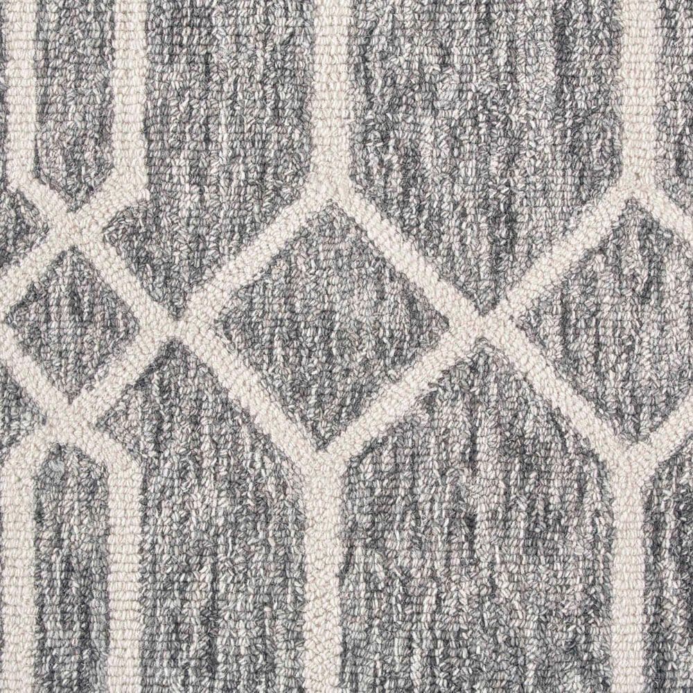Feizy Belfort 8&#39; x 10&#39; Charcoal and Ivory Area Rug, , large