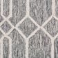 Feizy Belfort 8" x 10" Charcoal and Ivory Area Rug, , large
