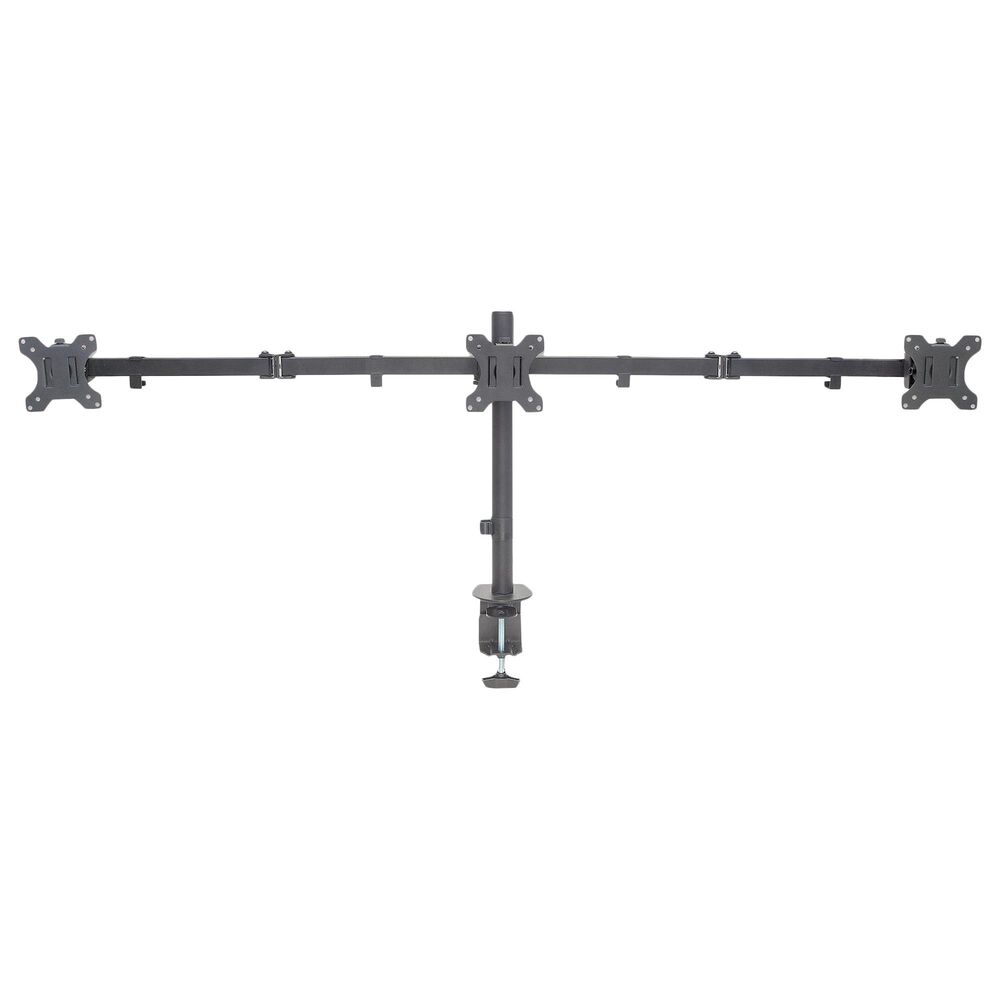 Manhattan LCD Triple Monitor Mount with Center Mount and Double-Link Swing Arms, , large