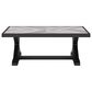 Ashley Beachcroft Rectangular Cocktail Table in Black and Light Gray, , large