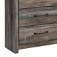 Ashley Drystan 4 Piece Twin Storage Bed Set in Rustic Brown, , large