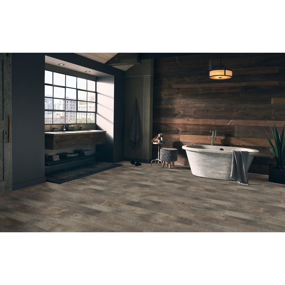 Mannington Adura Rigid Dockside Driftwood 6" x 48" Luxury Vinyl Plank, , large