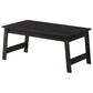 HOMLUX 1-Tier Rectangular Coffee Table in Espresso, , large