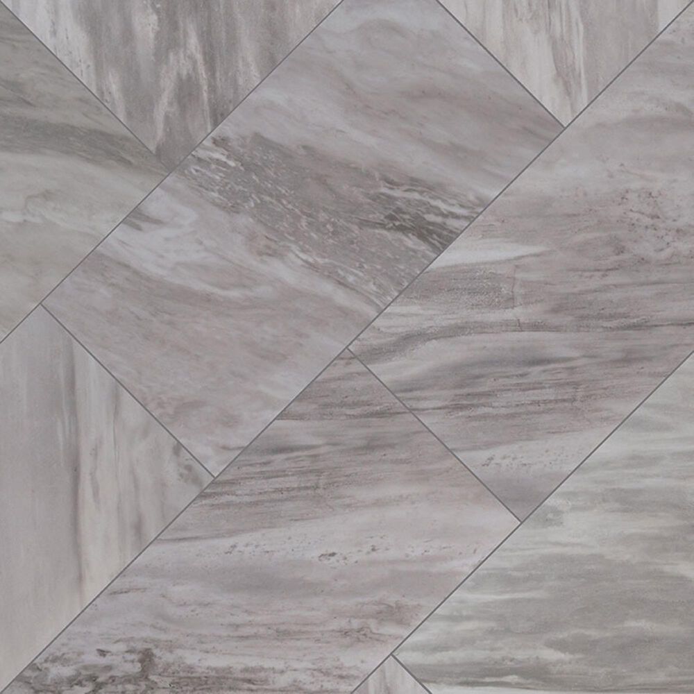 MS International Eden Bardiglio 12&quot; x 24&quot; Matte Porcelain Tile, , large