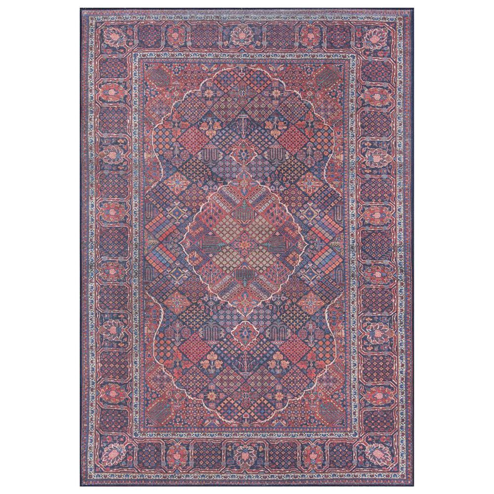 Momeni Afshar AFS-10 2"3" x 7"6" Navy Runner, , large