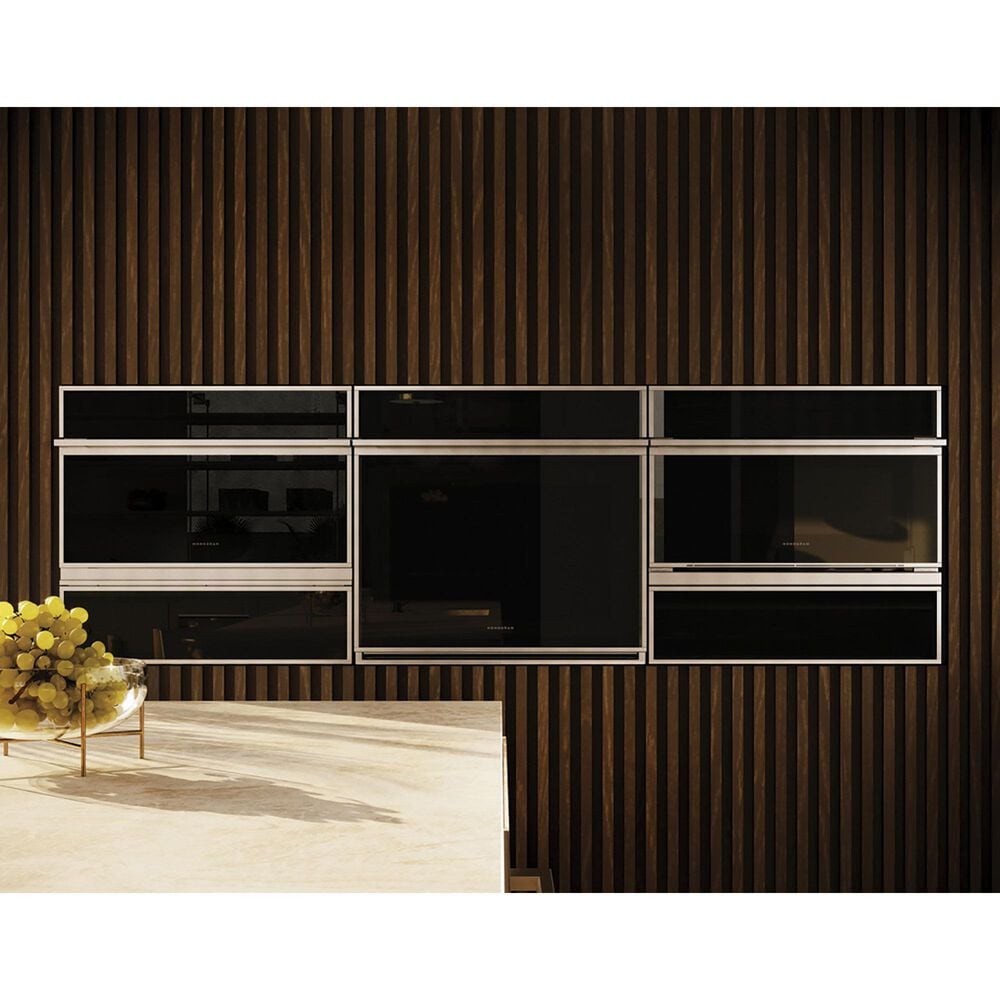 Monogram Minimalist 30&quot; Smart Electric Single Wall Oven with Conection in Stainless Steel, , large