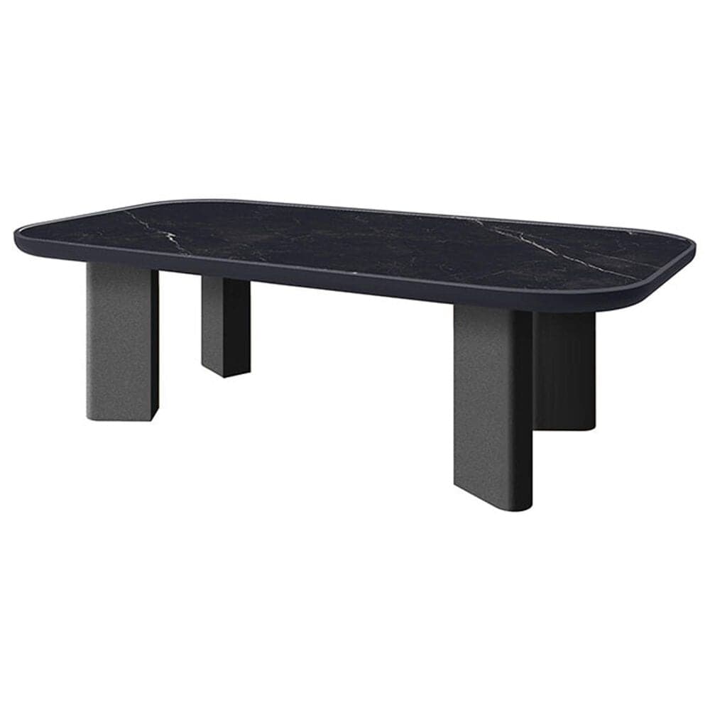 Ebel Outdoor Furniture Forano and Aspen Patio Coffee Table in Onyx, , large