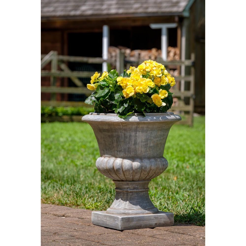 Alfresco Home Windsor Patio Urn in Off White, , large