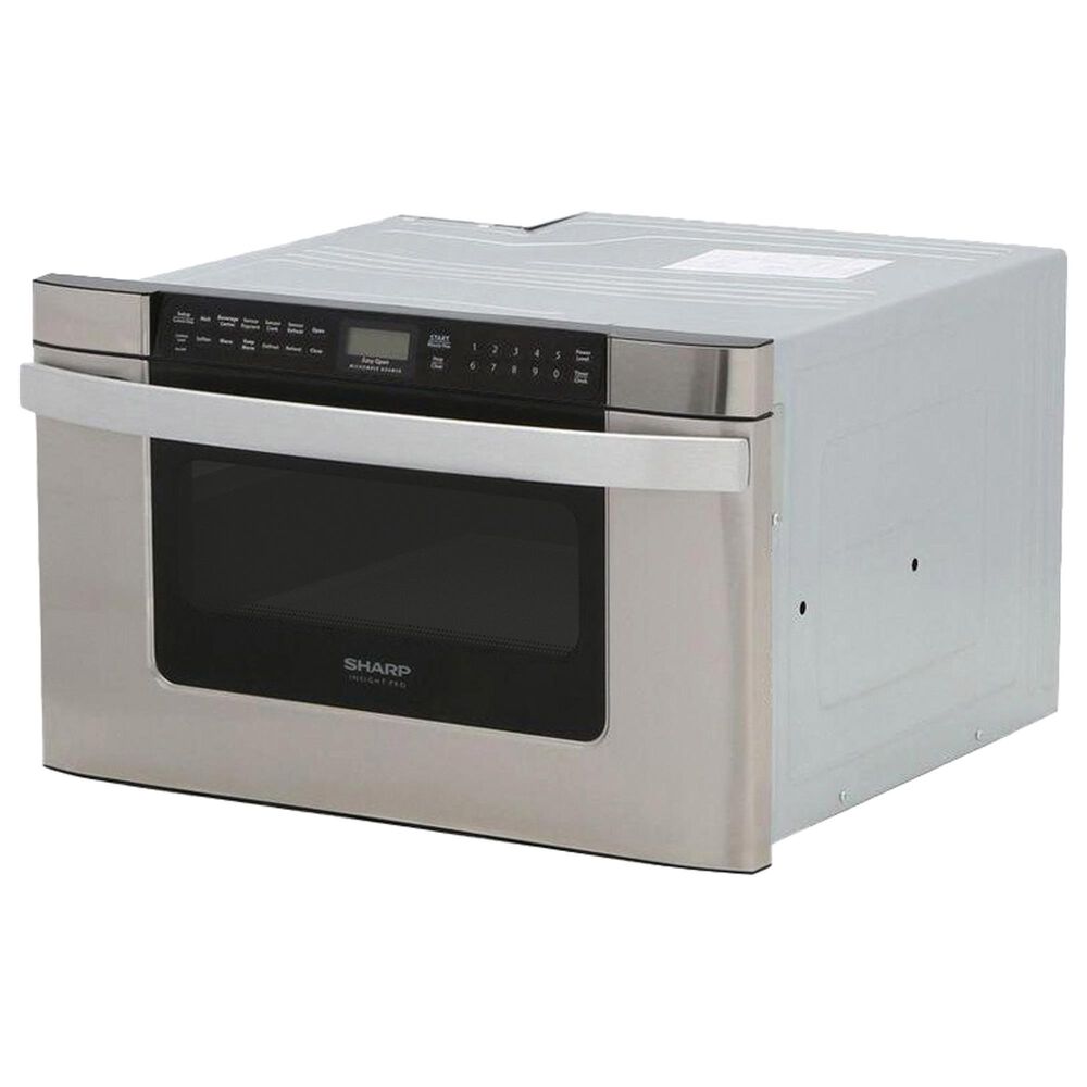 Sharp 24" "Easy Open" Microwave Drawer in Stainless Steel, , large