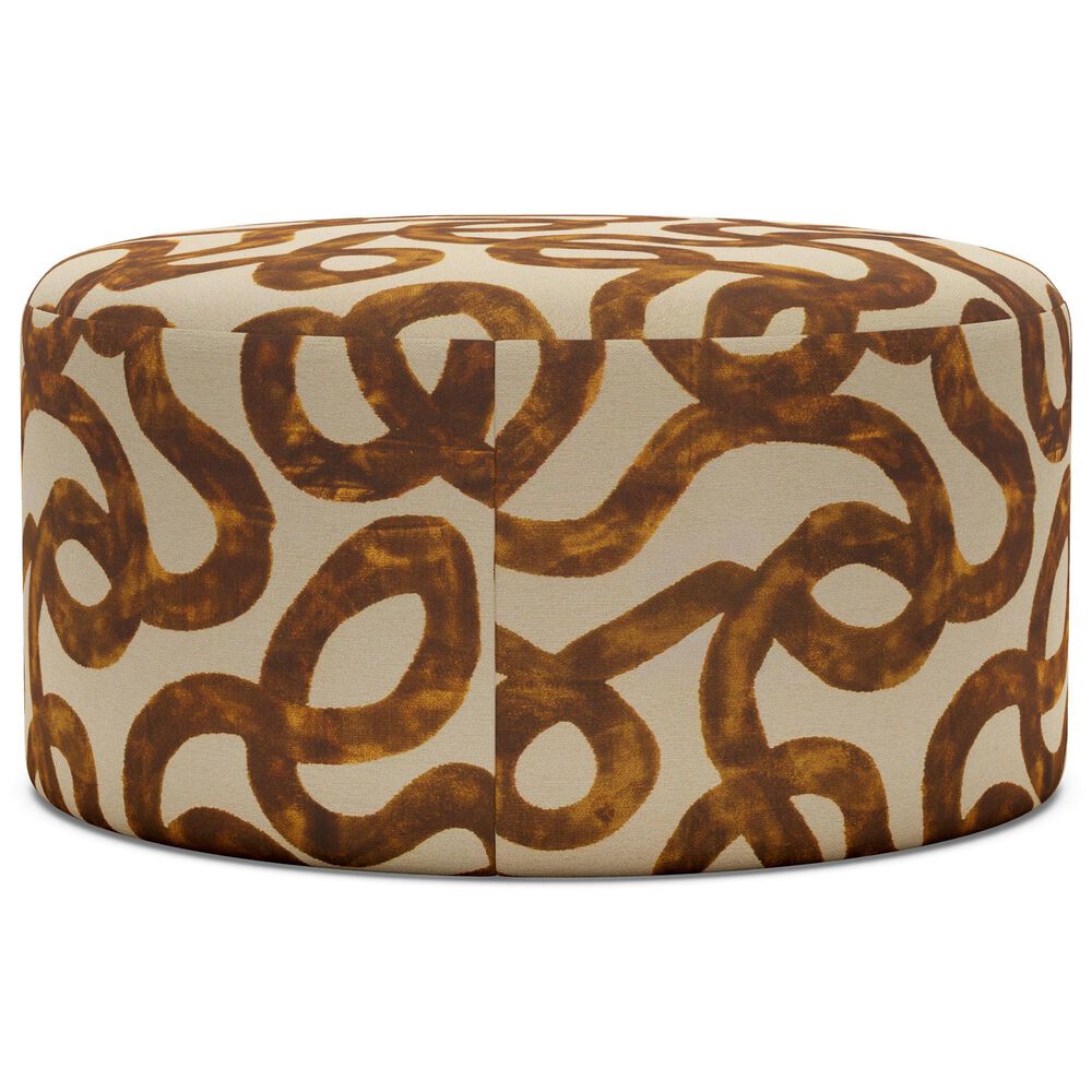 Lexington Home Brands La Costa Rendova Cocktail Ottoman, , large