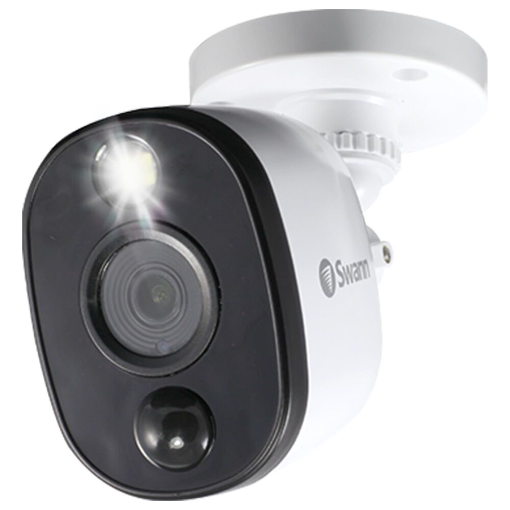 Swann 8 Camera 8 Channel 1080p Full Hd Dvr Security System In Black And White Nebraska Furniture Mart