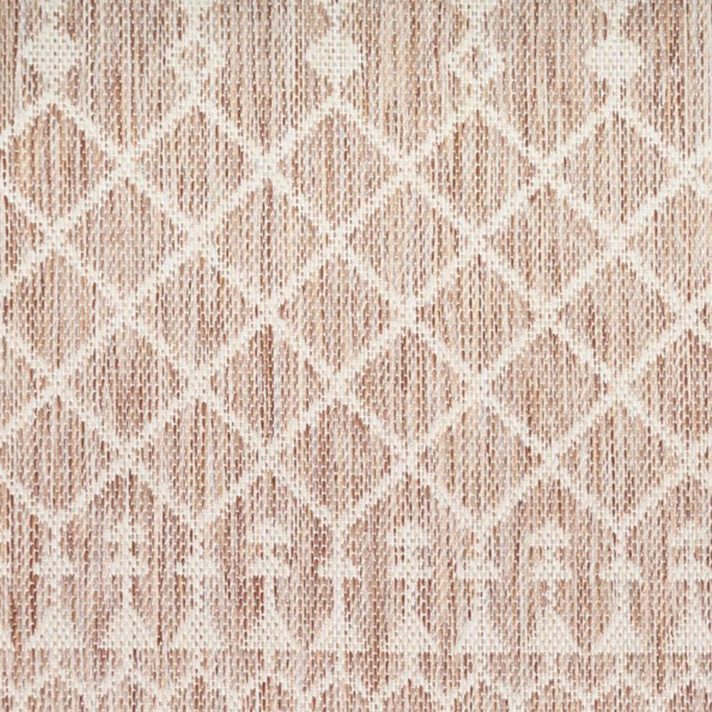 Nourison Positano Southwestern Beige 5&#39; x 7&#39; Indoor/Outdoor Area Rug, , large