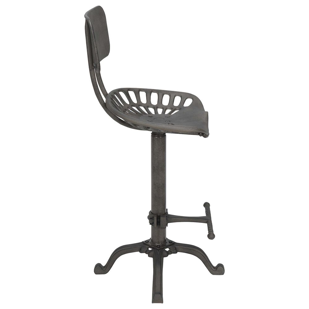 Carolina Chair and Table August Tractor Seat Stool in Industrial, , large