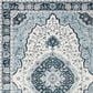 Safavieh Isabella 5"3" x 7"6" Cream and Light Blue Area Rug, , large