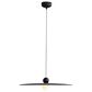 Golden Lighting Faroe 24" 1-Light LED Pendant in Flecked Black and Grey, , large