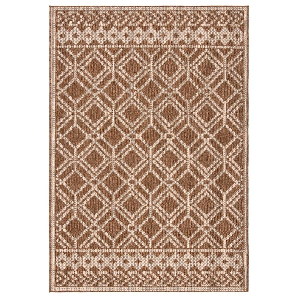 Safavieh Martha Stewart Cyprus 5"5" x 7"7" Camel and Beige Area Rug, , large
