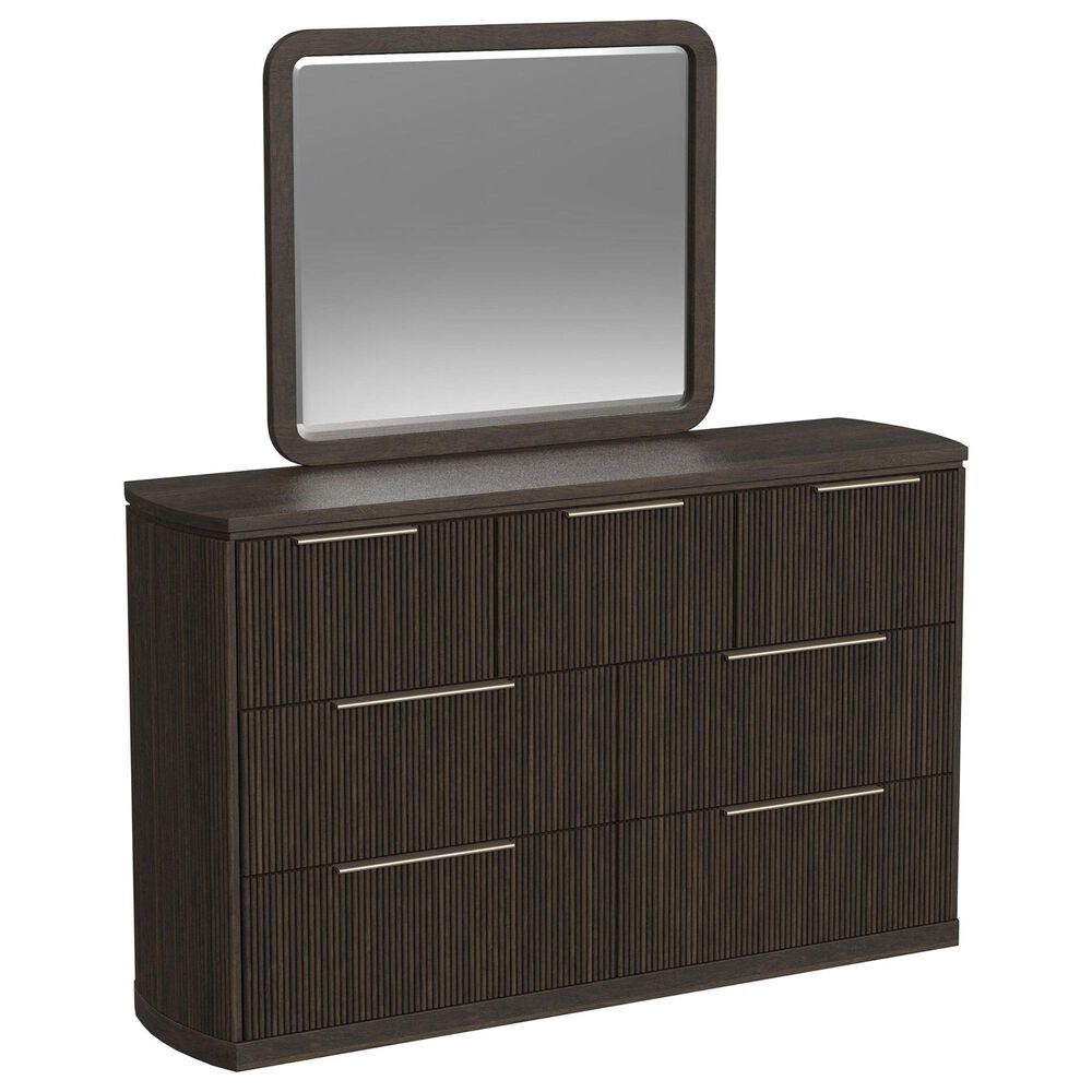 Mayberry Hill Sylvie 4 Piece Queen Panel Bedroom Set in Dark Brown, , large