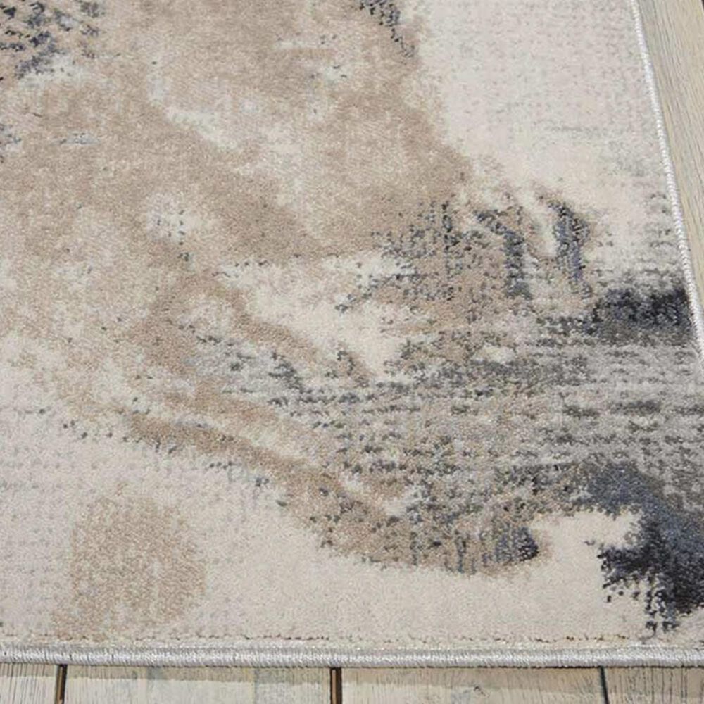 Nourison Maxell MAE08 7&#39;10&quot; x 10&#39;6&quot; Grey Area Rug, , large
