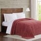 Pem America Brooklyn Loom Marshmallow Twin XL Blanket in Dusty Rose, , large