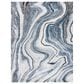 Safavieh Craft 9" x 12" Blue and Grey Area Rug, , large