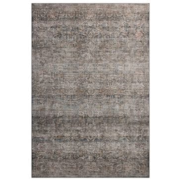 Amber Lewis x Loloi Josie 3"6" x 5"6" Dove and Gold Area Rug, , large