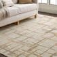Karastan Memento Souvenir 10" x 14" Beige Area Rug, , large