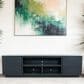 Legends Home Stardust 86" TV Console in Seal Skin Black, , large