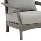 Ashley Visola Lounge Chair with Cushion in Gray - Set of 2, , large