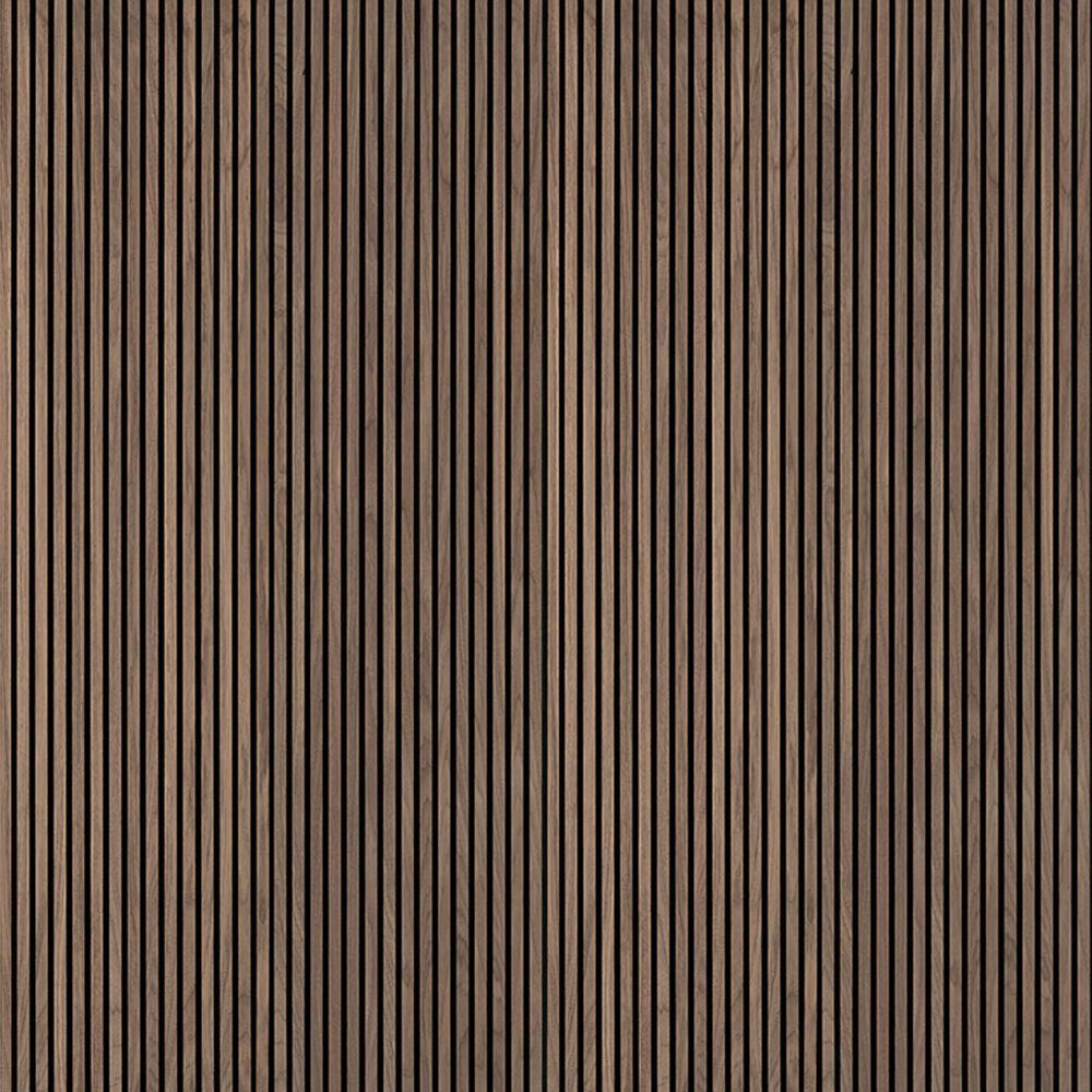 MS International Acoustic Wood Slat Tawny 9.5" x 120" Wall Panels, , large