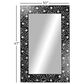 Maple and Jade 30" x 47" Wall Mirror in Black and White, , large