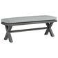 Ashley Elite Park Patio Bench in Gray, , large